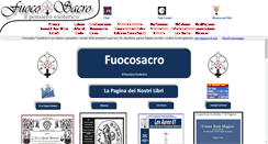 Desktop Screenshot of fuocosacro.com